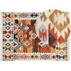 Beliani Kilim kilimas VOSKETAP spalvotas 160 x 230 cm vilnos