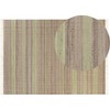 Beliani Rug iš džiuto 160 x 230 cm beige- žalia TALPUR Lumarko!