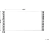 Beliani Kilimas TERKOS spalvingas 80 x 150 cm džiutas