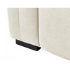 Beliani Trivietė sofa FAUSKAN šviesiai smėlio spalvos