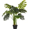 Beliani Dirbtinis motiejukas 113 cm MONSTERA PLANT