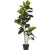 Beliani Dirbtinis vazoninis augalas 134 cm FICUS