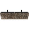 Beliani Pot 80 x 20 x 18 cm rudos spalvos KVALA