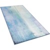Beliani kilimas 80 x 150 cm mėlynai žalia SUUZ