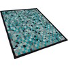 Beliani Odos kilimas 160 x 230 cm, turkis - pilkas NIKFER