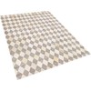 Beliani Odos kilimas 160 x 230 cm rudos spalvos