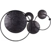 Beliani Sieninis dekoras HELIUM Metal 45 cm auksinis