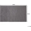 Beliani Shaggy kilimas DEMRE tamsiai pilkas 160 x 230 cm