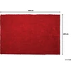 Beliani Karpetas 200 x 300 cm raudona DEMRE