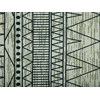 Beliani Kilimas KEBAN juodas 80 x 150 cm