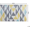 Beliani Kilimas KALEN pilkas 160 x 230 cm