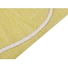 Beliani Lauko kilimas YAVU geltonas 80 x 150 cm