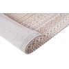 Beliani Kilimas BAGLAR baltas 80 x 150 cm džiutas