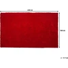 Beliani Shaggy kilimas DEMRE raudonas 160 x 230 cm