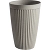 Beliani Gėlių vazonas KOLA 39 cm smėlio spalvos