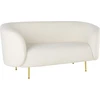 Sofa Beliani LOEN 6 vietų baldų komplektas, boucle audinys, baltas