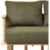 Sofa Beliani Svetainės baldų komplektas ASKER Boucle, tamsiai žalias