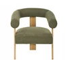 Sofa Beliani Svetainės baldų komplektas ILBRO Boucle žalias/šviesiai rudas