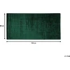 Beliani Kilimas GESI II tamsiai žalias 80 x 150 cm viskozė