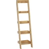 Beliani 5 lentynų pastatoma lentyna MOBILE DUO 169 cm šviesiai ruda