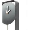 Beliani Sieninis laikrodis SERVOZ 21 cm metalinis juodas