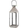 Beliani Lampion 55 cm sidabro