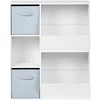 Beliani Rinkinys su 3 lentynomis DARLOT, 93 cm, baltas