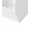 Beliani Rinkinys su 3 lentynomis DARLOT, 93 cm, baltas