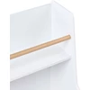 Beliani Knygų lentyna 2 lentynų JACKIT 72 cm balta