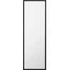 Beliani Pastatomas veidrodis TORCY 140 cm, juodas