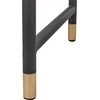 Beliani Konsolės staliukas RIFLE baltas