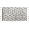 Beliani Lumarko medvilnės kilimas 80 x 150 cm juodas AGADIR!