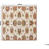 Beliani Kilimas EZINE Smėlio spalvos 200 x 200 cm Vilna