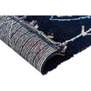 Beliani Kilimas CORUM juodas 160 x 230 cm medvilninis