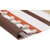 Beliani Kilimas HISARLI 140 x 200 cm rudas medvilninis