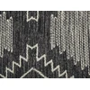 Beliani Kilimas ARBAA juodas 80 x 150 cm medvilninis