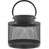 Beliani Lumarko Metal Lampion 19 cm juodas YAMů!