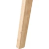 Beliani Valgomojo stalas PHOLA Šviesaus ąžuolo spalvos 150 cm 90 cm