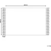 Beliani Lumarko Vicous kilimas 140 x 200 cm purpurinė su balta AkarSU!