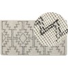 Beliani Lumarko Wool kilimas 80 x 150 cm juodas URLA!