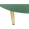 Beliani 2 vietų sofa SAVAR veliūrinė smaragdinė