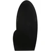 Beliani Sieninis veidrodis VIERZON 58 cm 120 cm juodas