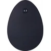 Beliani Sieninis veidrodis MONTRESOR 50 cm 70 cm Sidabrinis
