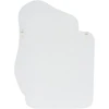Beliani Sieninis veidrodis ARVERT 60 cm 80 cm, baltas marmuras