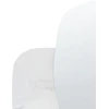 Beliani Sieninis veidrodis ARVERT 60 cm 80 cm, baltas marmuras