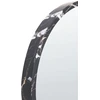 Beliani Sieninis veidrodis MARTEL 69 cm 69 cm juodas