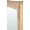 Beliani Sieninis veidrodis ROSELL 60 cm x 60 cm šviesiai rudas