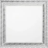 Beliani Sieninis veidrodis CAVAN 65 cm x 65 cm metalinis sidabrinis