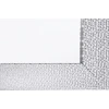 Beliani Sieninis veidrodis MERVENT 50 cm 130 cm baltas
