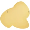Beliani Sieninis veidrodis TAILLY 99 cm 89 cm auksinis